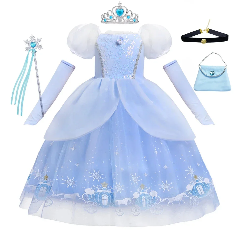 Summer Dresses Yours Clothing - 신데렐라 공주 코스프레 드레스 소녀 키즈