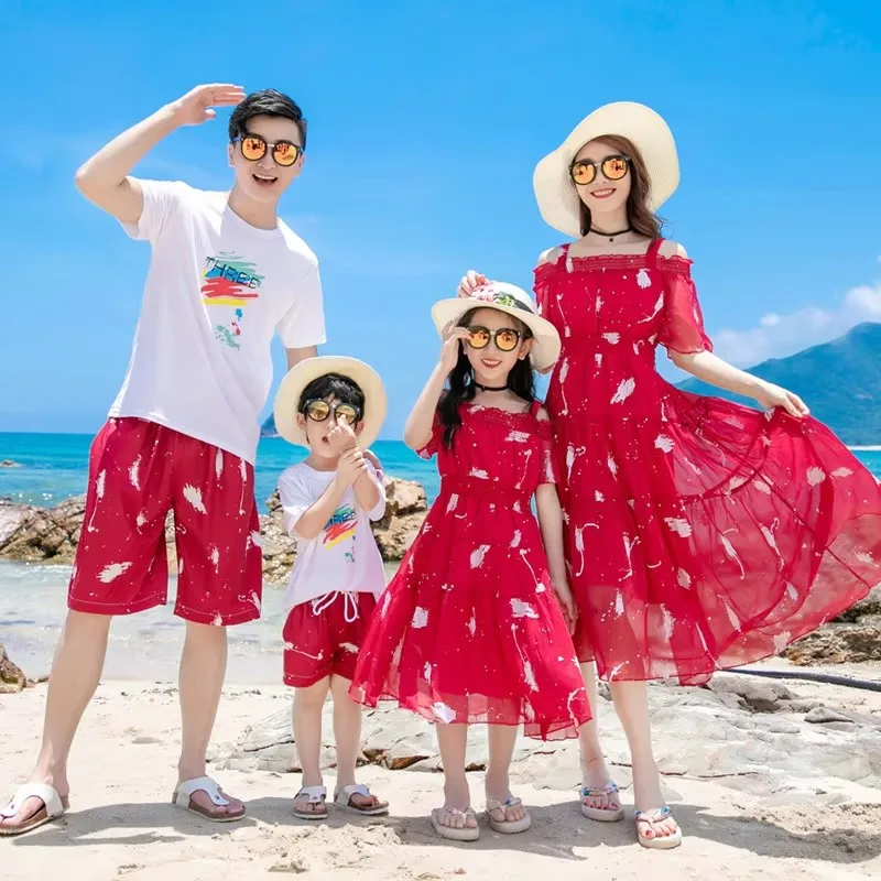 Summer Dresses Yours Clothing - 휴일 휴가 봐 가족 일치하는 의류