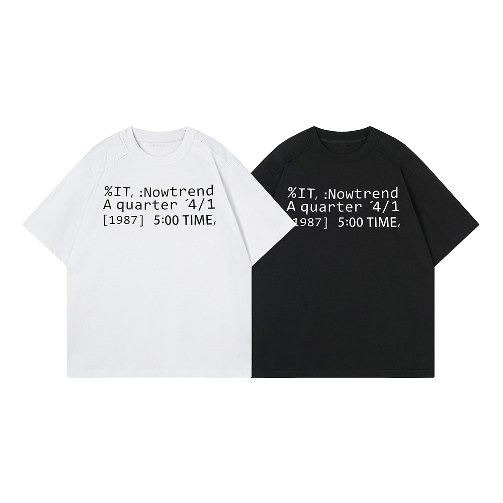 Summer Clothing Trends For Men 2026 - 패션 캐주얼 패치워크 오버사이즈 티셔츠 2026