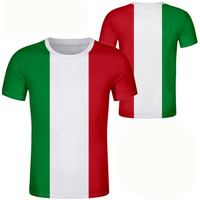 Summer Clothing Italy - 이탈리아 티셔츠 이탈리아 국기 3D 프린트