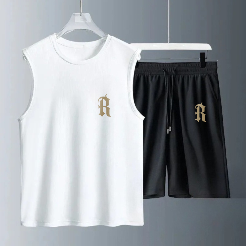 Summer Clothing Usa - 남성용 탱크탑 세트 2026 여름 빠른