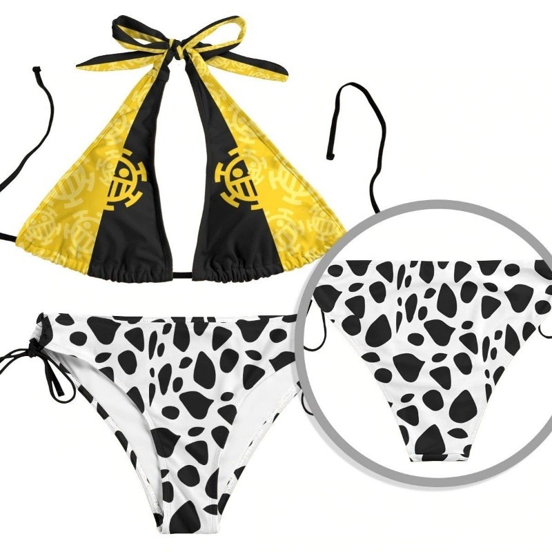 Japan Summer Festival Clothing - 애니메이션 원피스 루피 수영복 캐릭터 수트