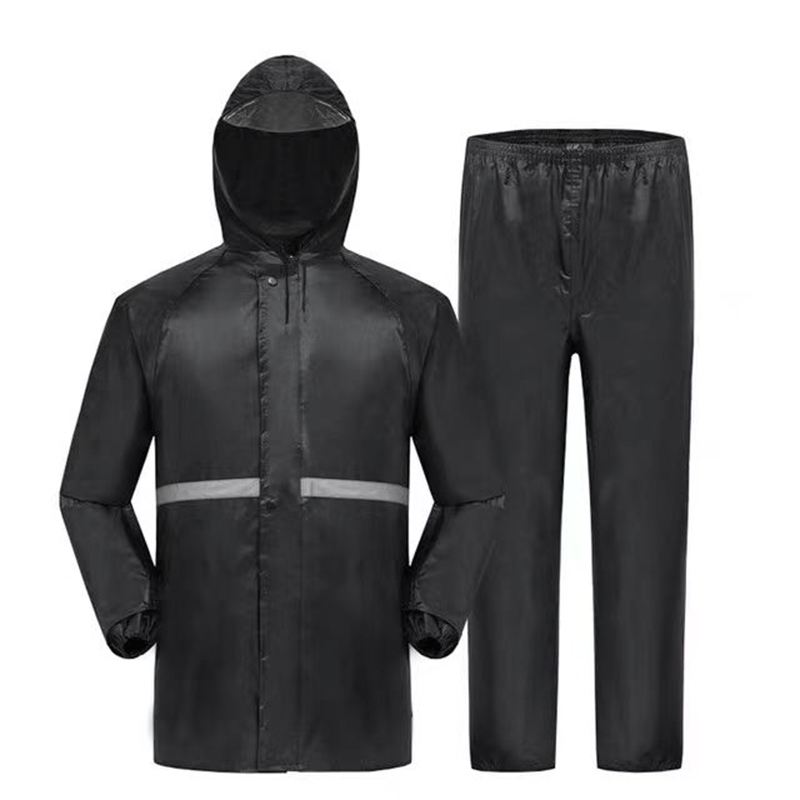 Summer Rain Clothing - 남녀공용 후드 코트 및 바지 레인