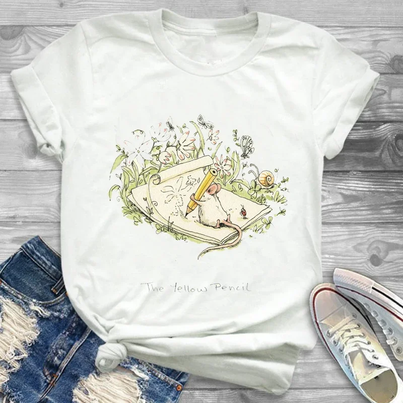 Summer Clothing Italy - 패션 귀여운 90년대 의류 여성 반팔