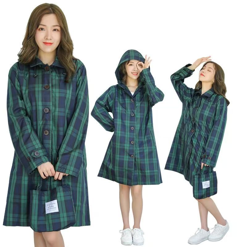 Summer Rain Clothing - 여성용 통기성 비옷, 경량 레인 코트,
