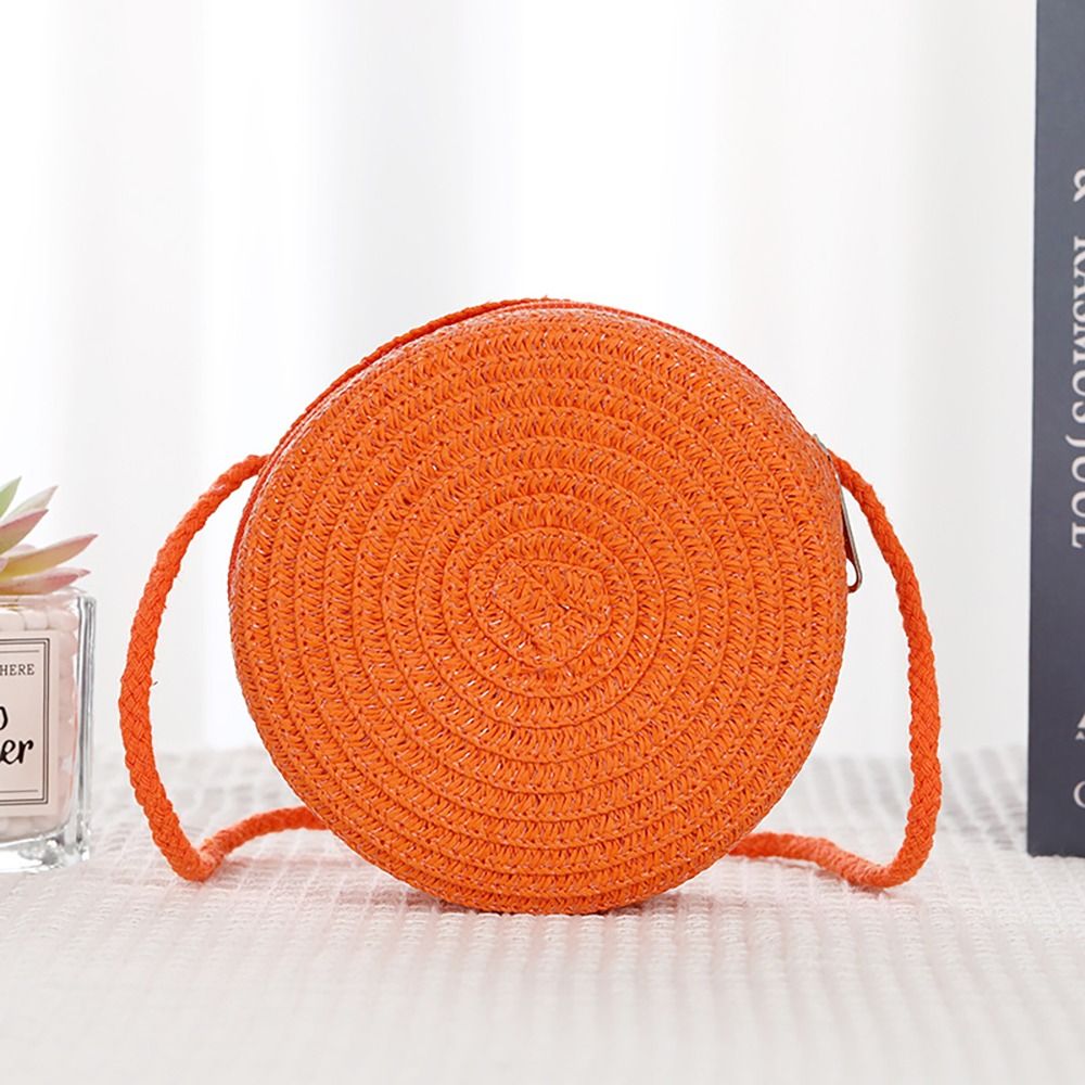 Beach Bag Straw - 패션 밀짚 가방 조개 모양 수제