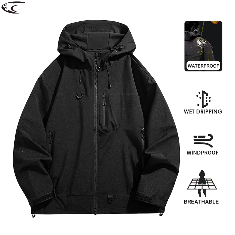 Summer Rain Clothing - LNGXO 유니섹스 방수 윈드브레이커 아웃도어 스포츠