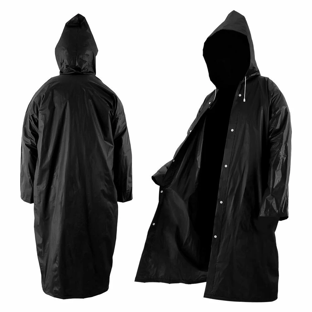 Summer Rain Clothing - 남녀공용 EVA 두꺼운 방수 레인 코트,