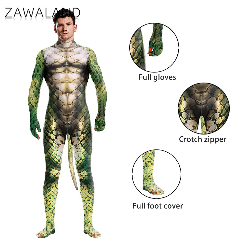 Zawaland 할로윈 동물 코스튬 꼬리 코스프레 애완 - Summer Vacation Clothing Men 리뷰 및 가격