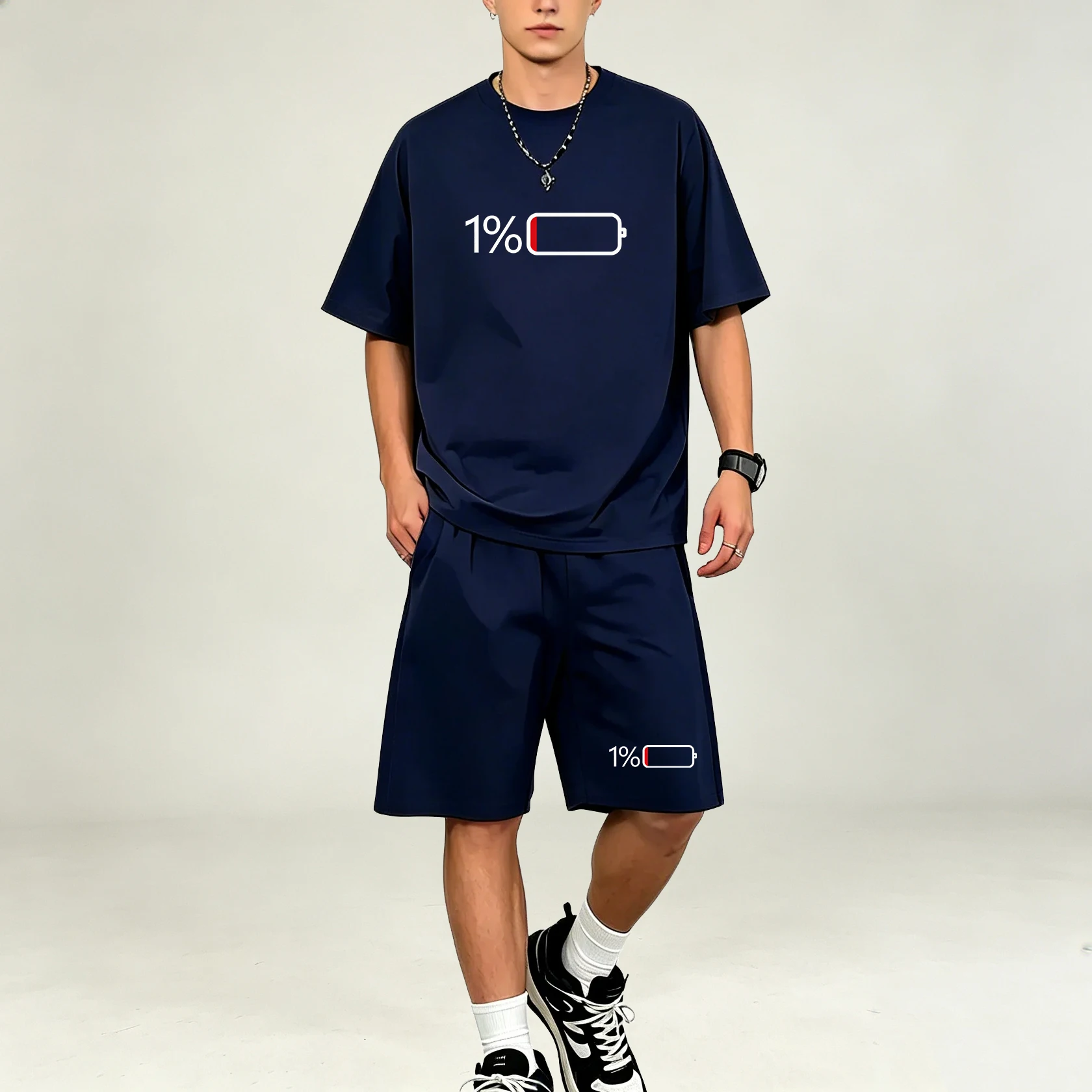 뜨거운 판매 남성 티셔츠 세트 빠른 건조 O 넥 프린트 - Summer Clothing For Young Men 리뷰 및 가격