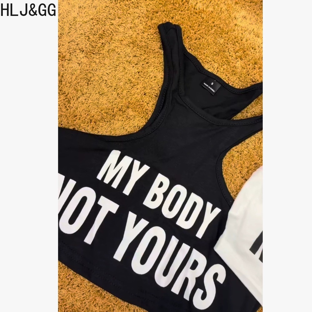 HLJ&GG 여름 새로운 편지 인쇄 슬림 조끼 핫걸 패 - Summer Clothing Trends For Women 2026 리뷰 및 가격