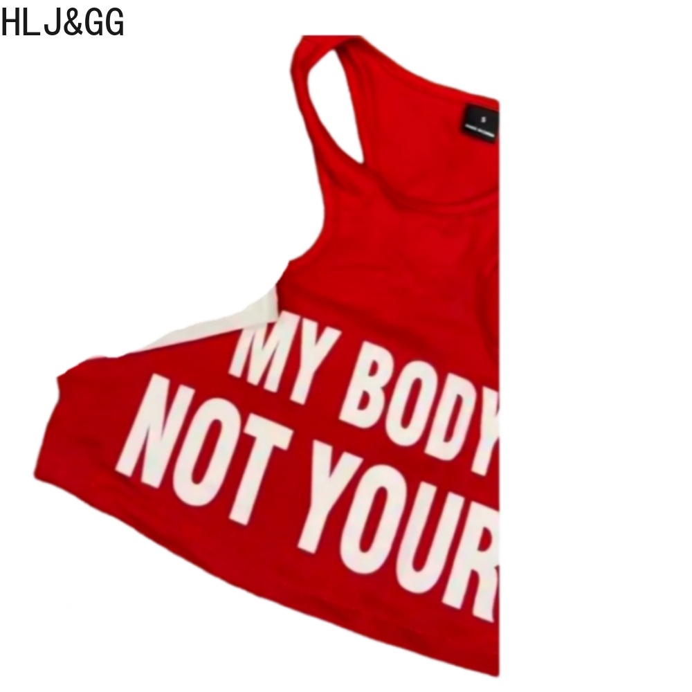 HLJ&GG 여름 새로운 편지 인쇄 슬림 조끼 핫걸 패 - Summer Clothing Trends For Women 2026 리뷰 및 가격