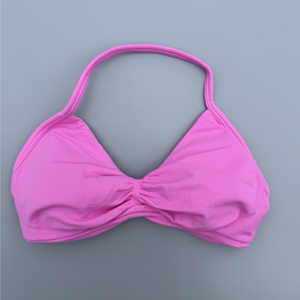 스트랩 브라 짐 탑 여성용 하이 서포트 푸쉬업 얇은 스 - Halter Neck Top 리뷰 및 가격