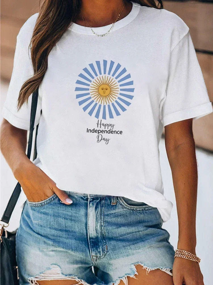 2024 월드 축구 여성용 반팔 티셔츠, 아르헨티나 셔 - Summer Clothing Italy 리뷰 및 가격