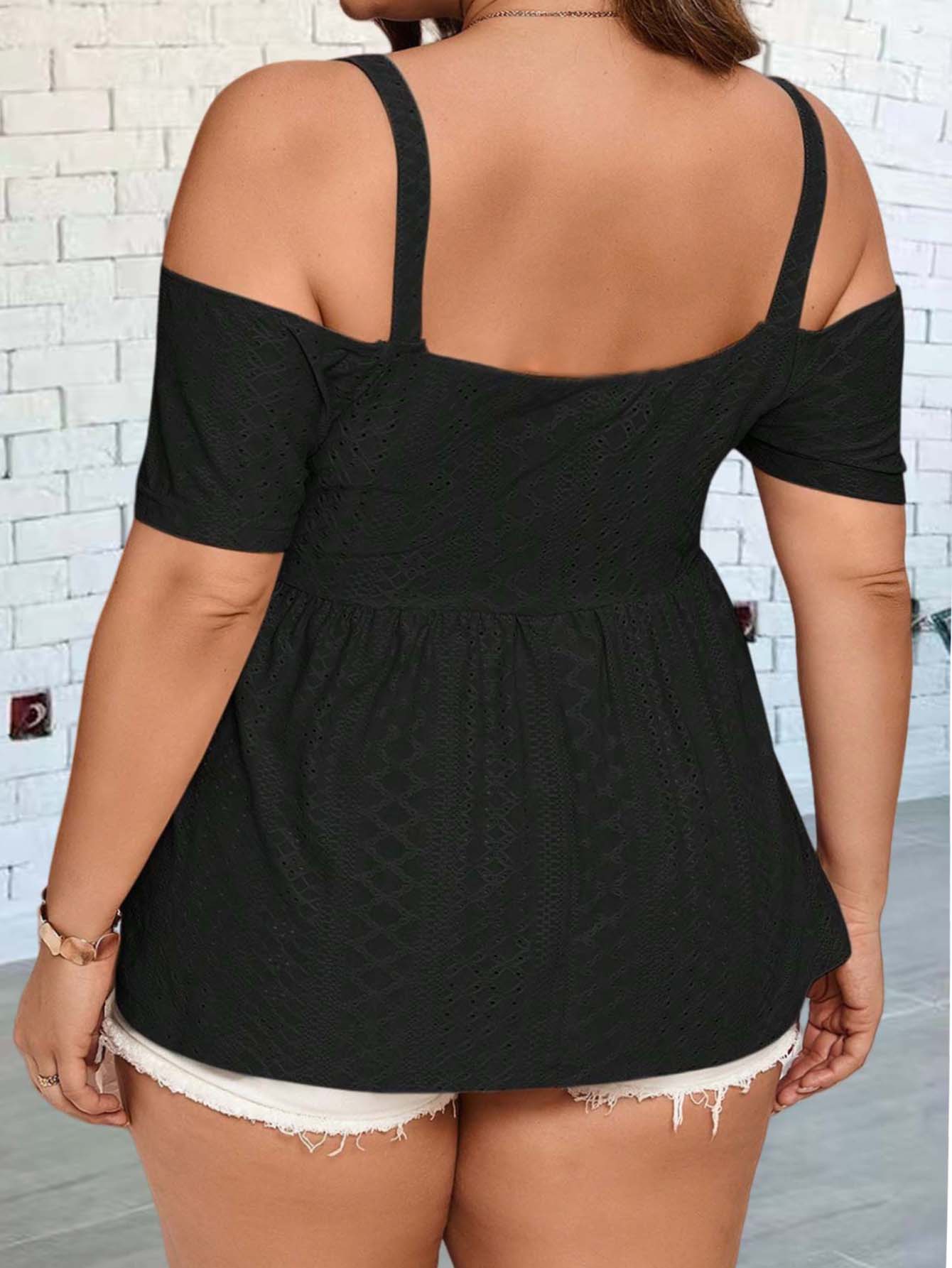 출퇴근 및 여행에 적합한 우아한 오프숄더 조끼, 새로운 - Summer Clothing Plus 리뷰 및 가격
