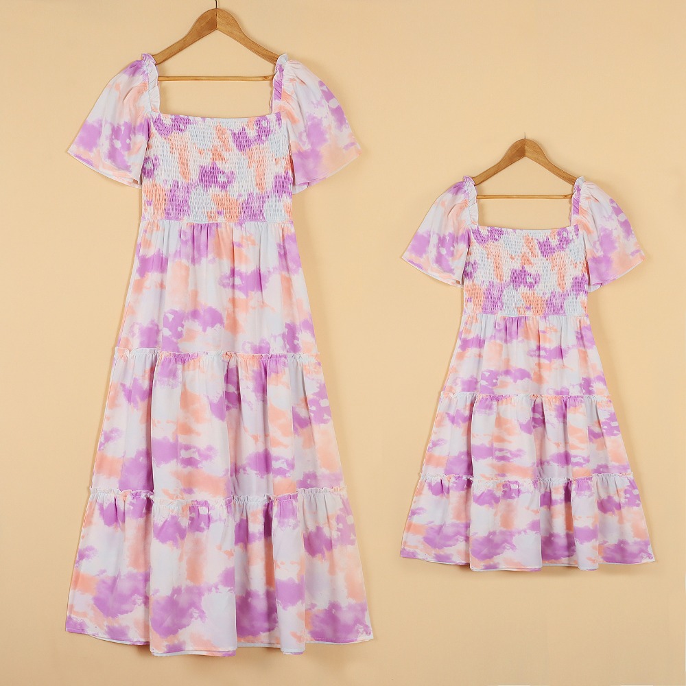 여름 긴 드레스 가운 Femme 캐주얼 가족 일치하는  - Summer Dresses Yours Clothing 리뷰 및 가격