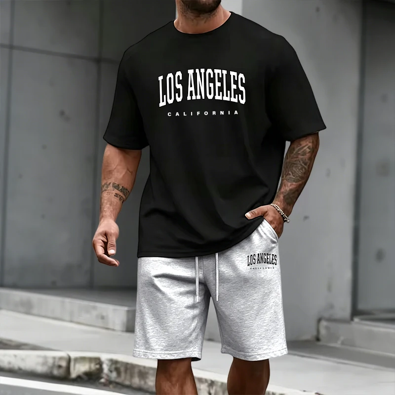 남성 트레이닝복 반팔 상의와 무릎 길이 반바지 2026 - Summer Clothing For Young Men 리뷰 및 가격