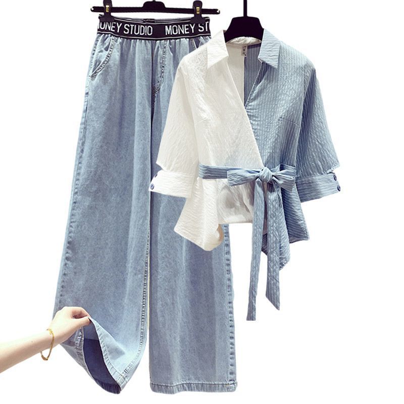 2025 여름 새로운 스티치 쉬폰 셔츠 여성 세트 우아 - Summer Clothing Men 2025 리뷰 및 가격