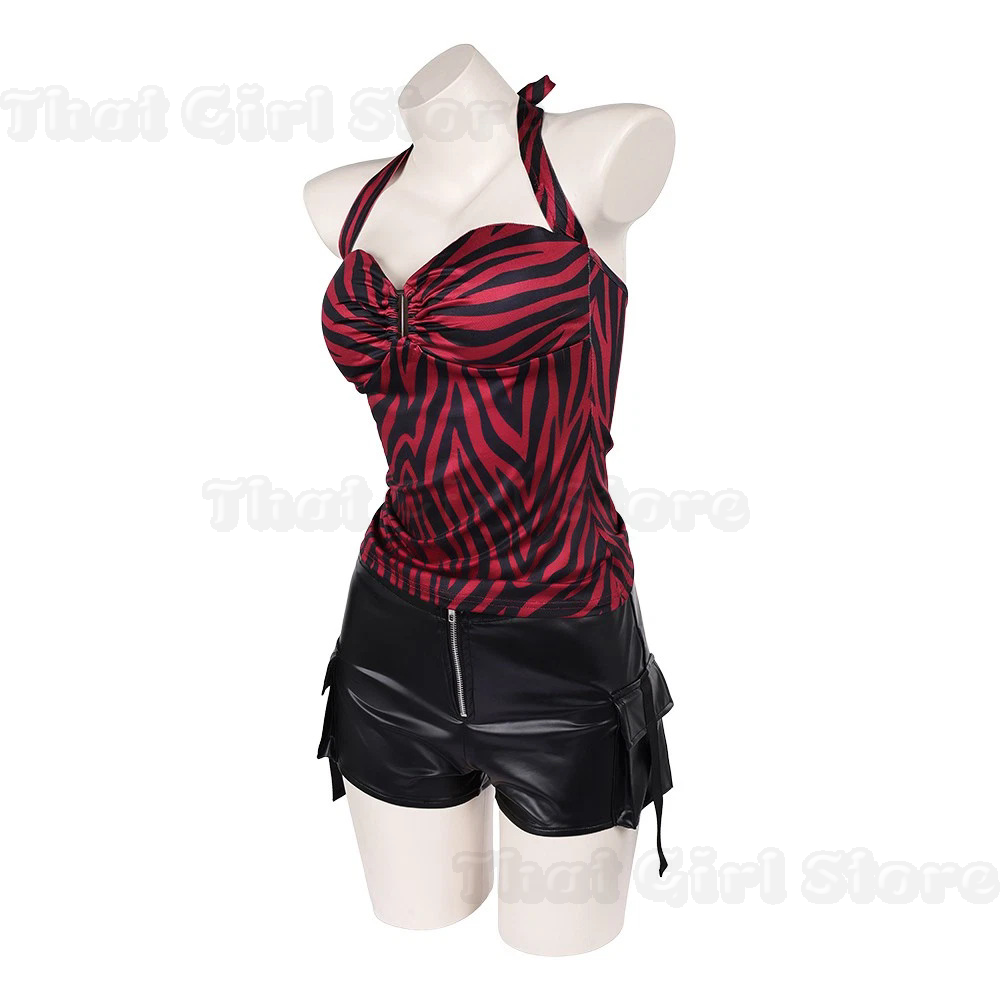 Obsession Nikki 의상 코스프레 복장 얼룩말 - Halter Neck Top 리뷰 및 가격