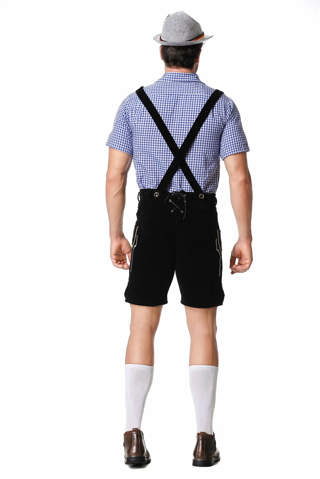 남성 독일 옥토버 페스트 Lederhosen 의상 짧은 - Summer Vacation Clothing Men 리뷰 및 가격