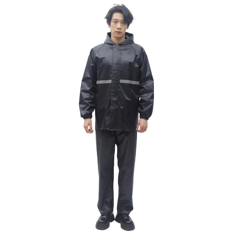 남녀공용 후드 코트 및 바지 레인 세트, 야외 방수 레 - Summer Rain Clothing 리뷰 및 가격