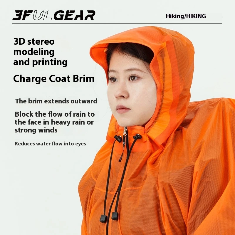 3F UL GEAR 지퍼 레인코트 15D 나일론/210 - Summer Rain Clothing 리뷰 및 가격