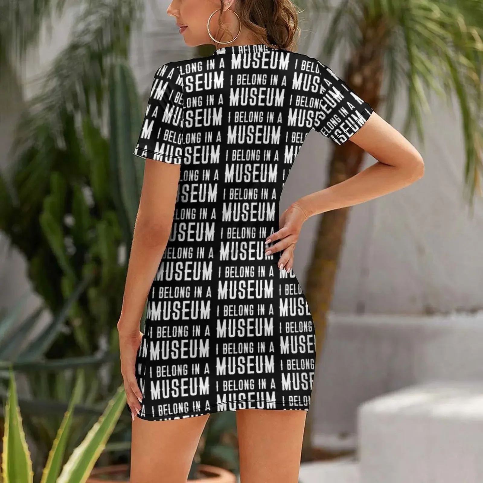 나는 박물관에 속한다 반팔 드레스 미적 감각의 의류 드 - Summer Clothing Trends For Women 2026 리뷰 및 가격