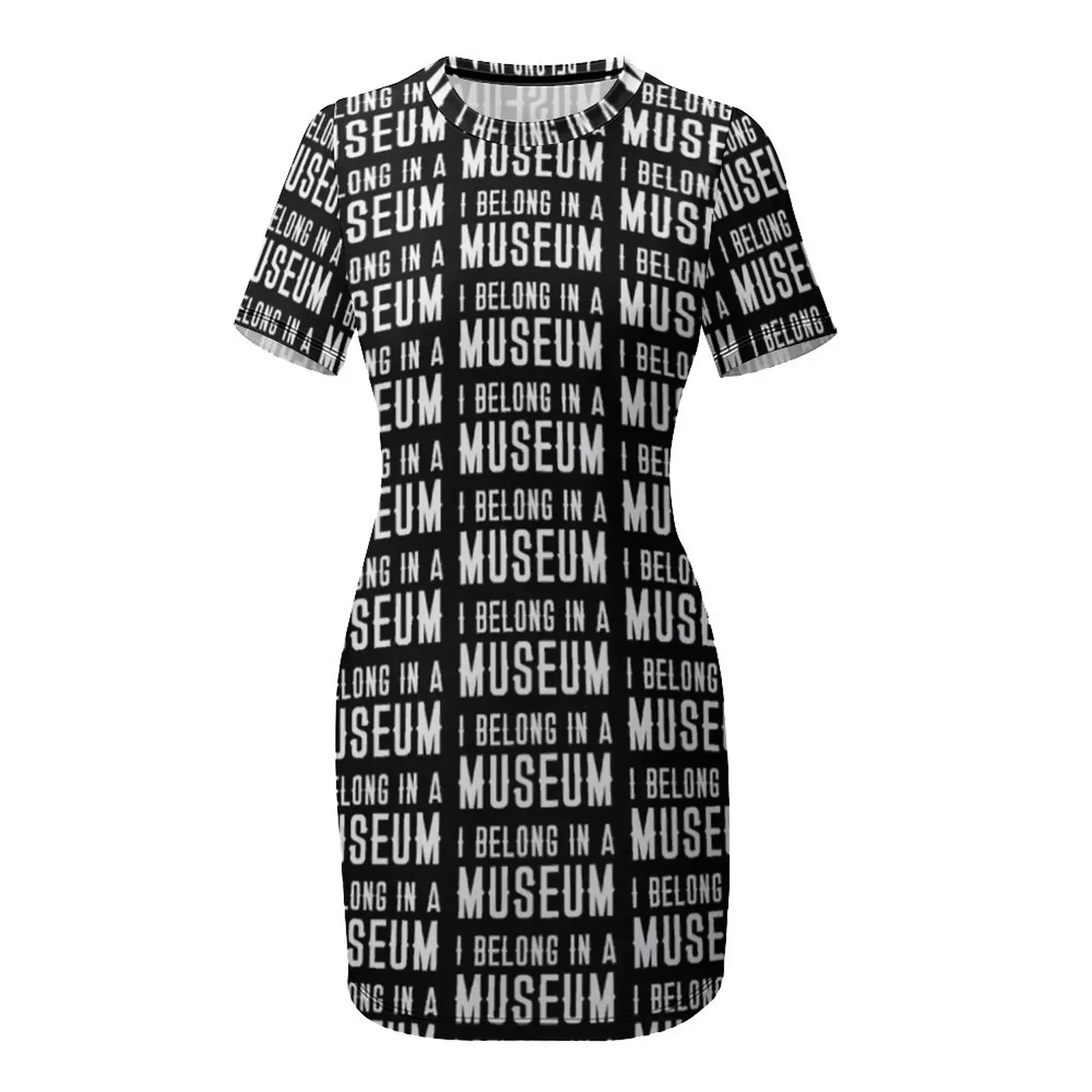 나는 박물관에 속한다 반팔 드레스 미적 감각의 의류 드 - Summer Clothing Trends For Women 2026 리뷰 및 가격