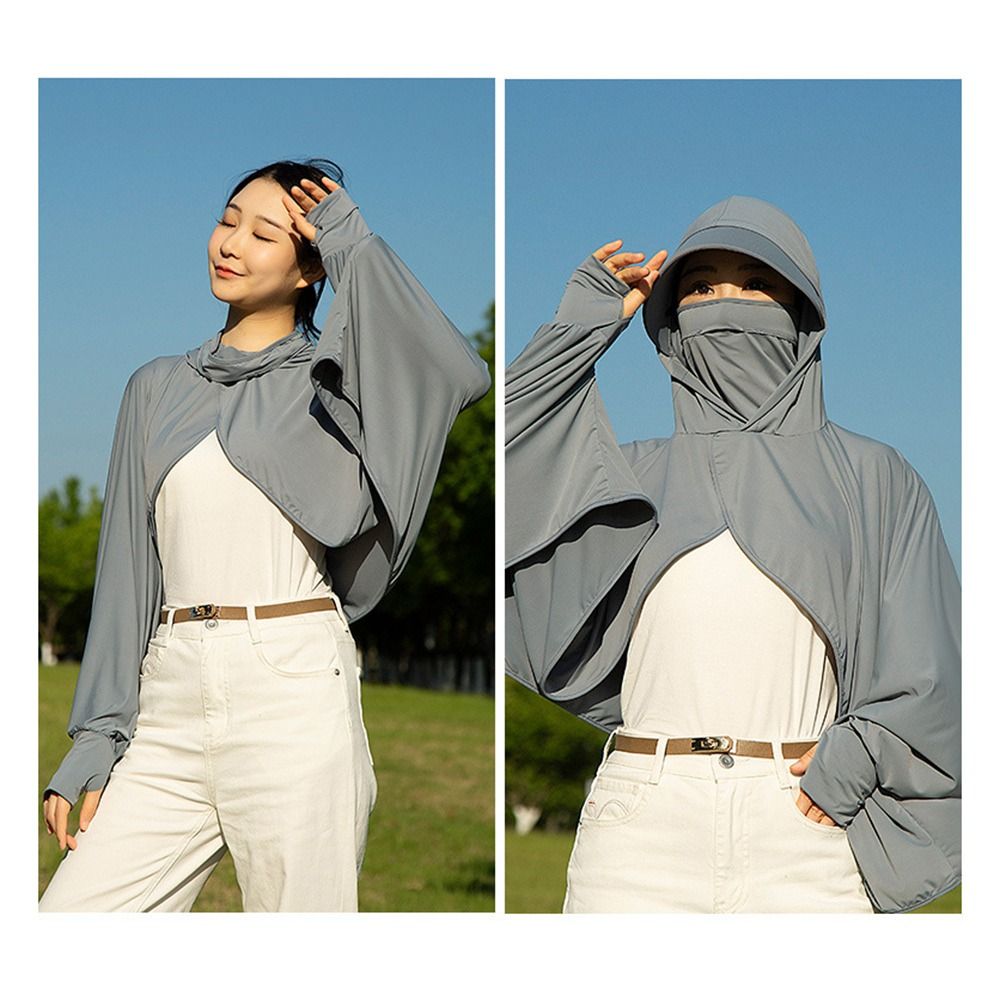 아이스 실크 자외선 차단 숄 긴팔 자외선 차단 운전용  - Summer Clothing Drive 리뷰 및 가격
