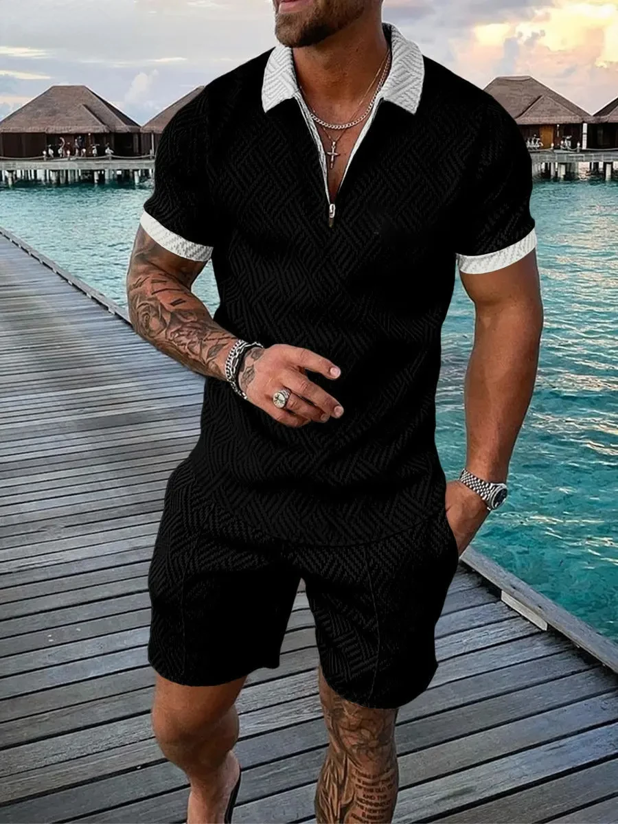 2026 신상 여름 남성 정장 트렌드 3D 프린팅 지퍼 - Summer Clothing Trends For Men 2026 리뷰 및 가격