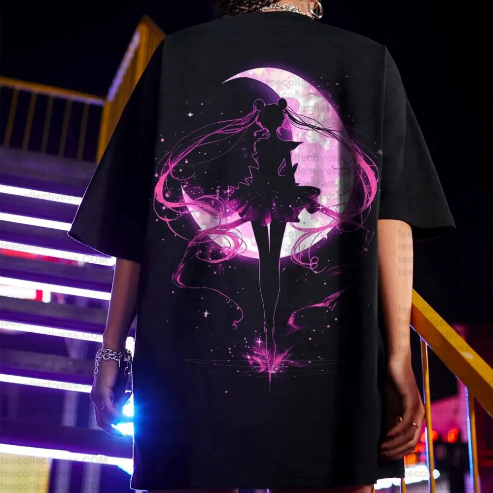 애니메이션 세일러 문 여성용 하라주쿠 여름 티셔츠 20 - Summer Clothing Men 2025 리뷰 및 가격