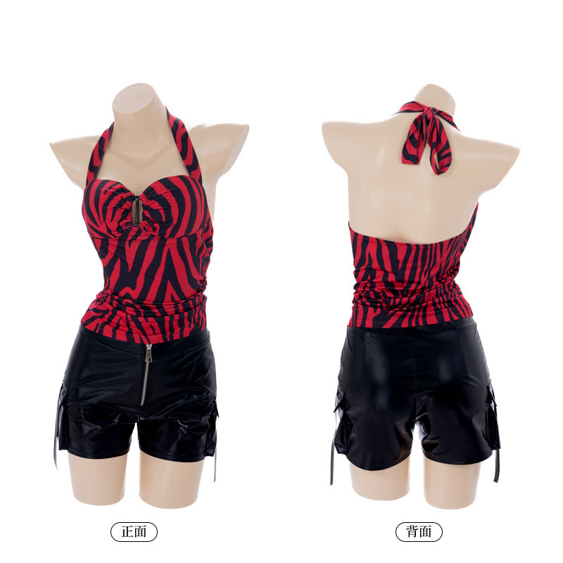 오브세션 니키 홀터탑 코스프레 여성용 탑 메쉬 홀터탑  - Halter Neck Top 리뷰 및 가격
