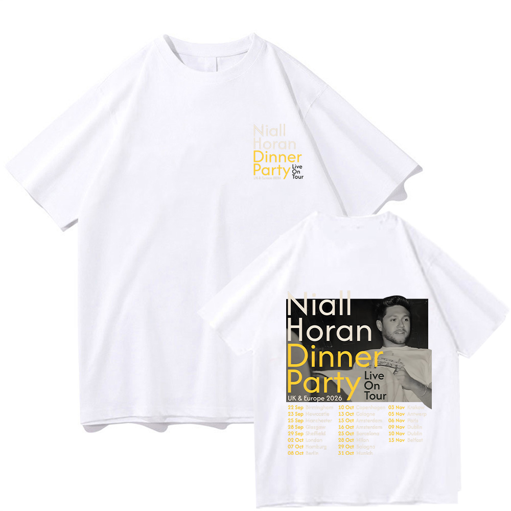 Niall Horan 디너 파티 2026 투어 티셔츠  - Summer Clothing Trends For Men 2026 리뷰 및 가격