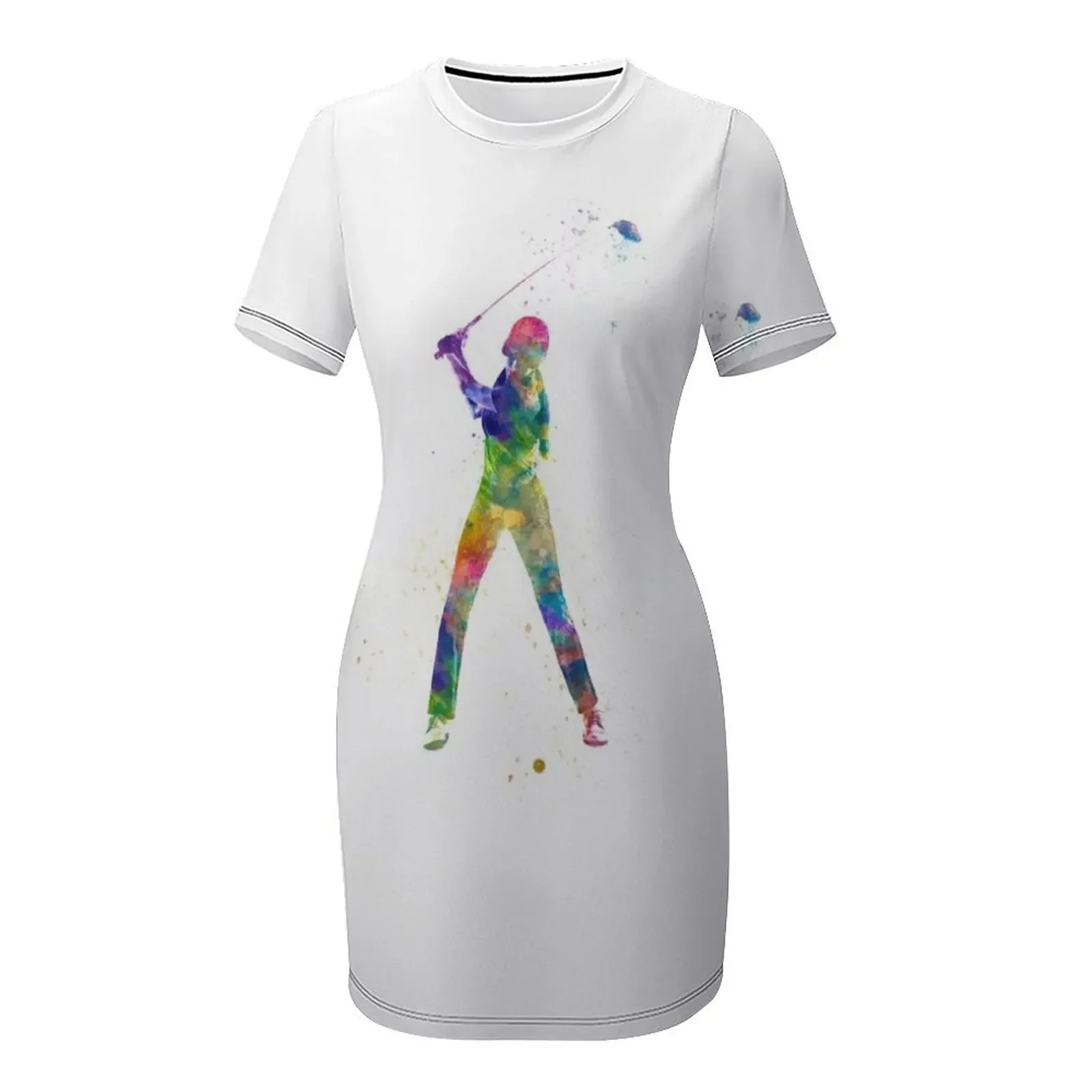 수채화로 그린 골프 선수 그림 반팔 드레스 여름 드레스 - Summer Clothing Trends For Women 2026 리뷰 및 가격