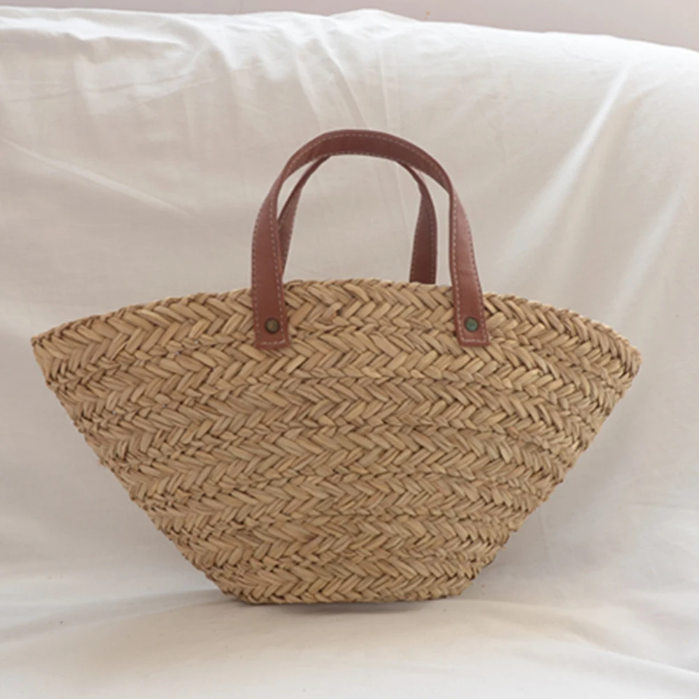 여성을위한 보헤미안 밀짚 등나무 가방 디자이너 짠 가방 - Beach Bag Straw 리뷰 및 가격