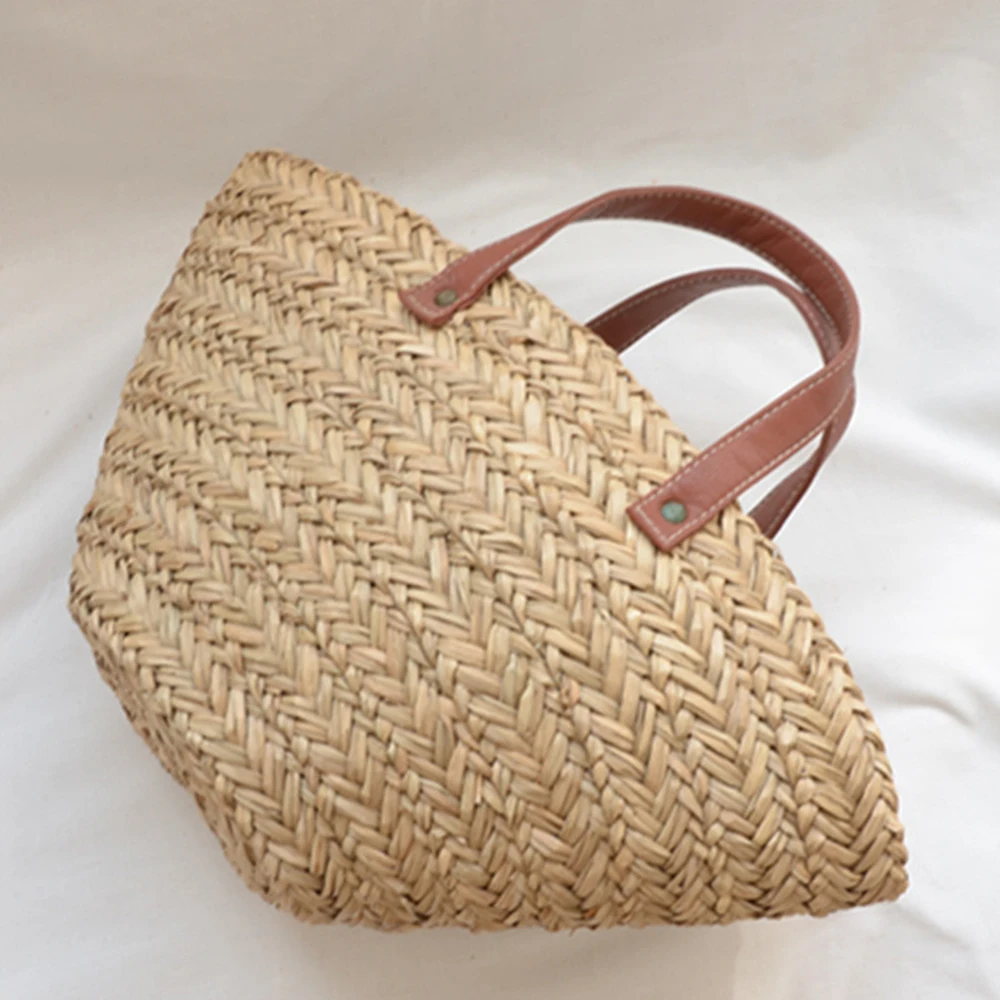 여성을위한 보헤미안 밀짚 등나무 가방 디자이너 짠 가방 - Beach Bag Straw 리뷰 및 가격