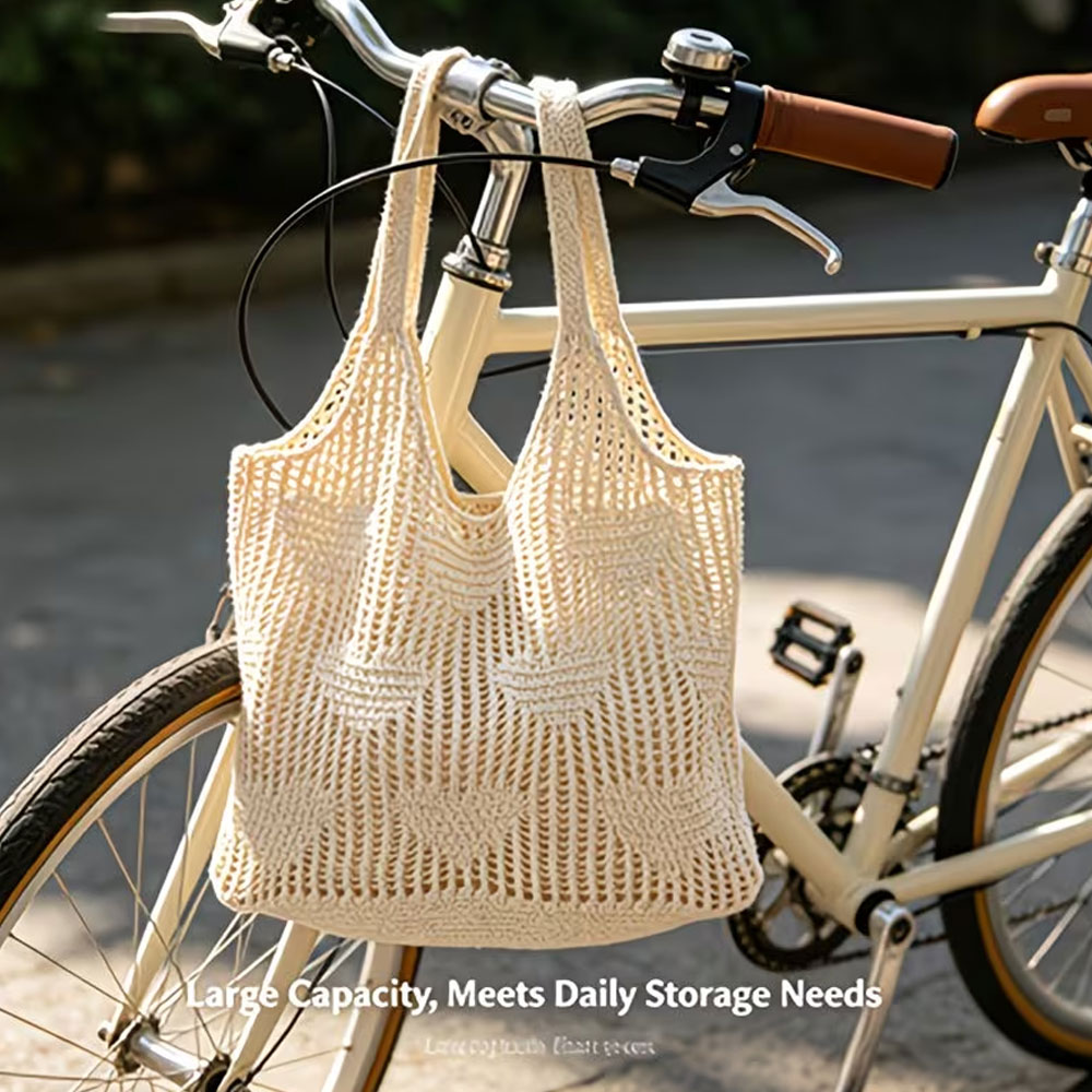 여성용 수공예 밀짚 핸드백 - 대용량 비치 숄더백 (스 - Beach Bag Straw 리뷰 및 가격