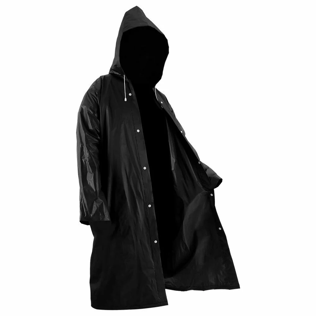 남녀공용 EVA 두꺼운 방수 레인 코트, 블랙 캠핑 방 - Summer Rain Clothing 리뷰 및 가격